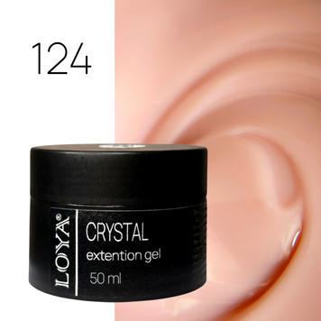 Kонструюючий гель Crystal Builder Gel 124 Без ТРО Мигдальний 50 мл