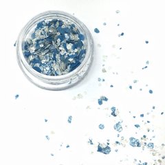 Декор для нігтів "Перепелине яйце" блакитний, 59302, В наявності, 6, Блакитний