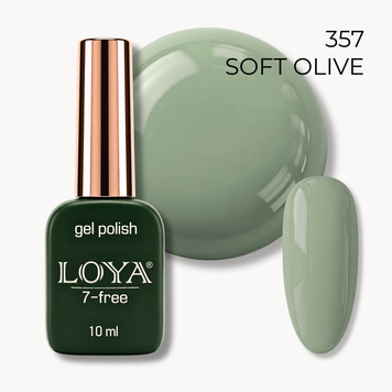 Gelo polish LOYA 357 Soft Olive 10 ml