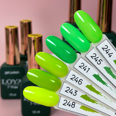 Gel Polish LOYA 241 Energetic Lime 10 ml