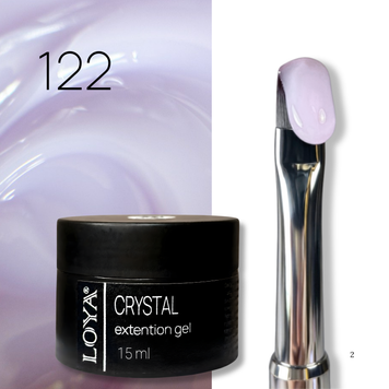 Crystal Builder Gel 122 ТРО-free Pastel lilac 15 ml