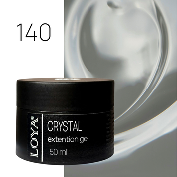 Kонструюючий гель Crystal Builder Gel 140 Без ТРО Сірий 50 мл