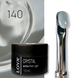 Crystal Builder Gel 140 ТРО-free Soft Grey 15 ml