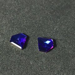 Діамант Синій АВ 6*6 мм, 905146, В наявності, 6, Прозорий