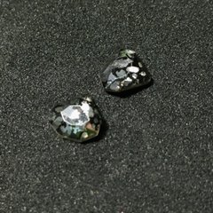 Діамант Чорний АВ 6*6 мм, 905151, В наявності, 6, Чорний