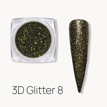 Глітер 3D 8 Золото 3 г