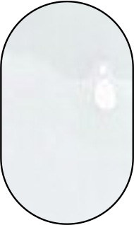 Біла гель-краска LOYA без липкого шару 5 мл, 16115, В наявності, 22, Білий