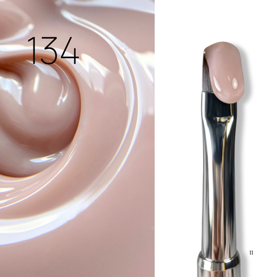 Crystal Builder Gel 134 ТРО-free Nude Caramel 15 ml