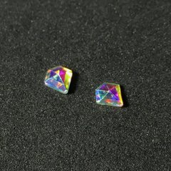 Діамант Прозорий АВ 5*5 мм, 905152, В наявності, 6, Прозорий