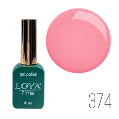 Gel polish LOYA 374 Coral pink 10 ml, 332374, В наличии, 5, Pink, Gel polish LOYA 374 Coral pink 10 ml