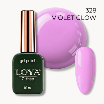 Gel Polish LOYA 328 Purple Glow 10 ml