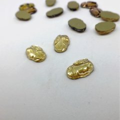 Жуки. Золото. 8х12 мм, 37182, В наличии, 26