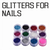 Glitters for nails