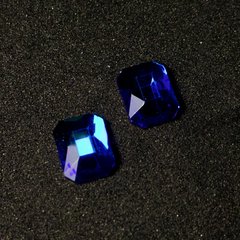 Рубін Синій АВ 8*6 мм, 905115, В наявності, 2, Темно-синій