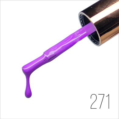 Гель-лак LOYA №271 Неоновый фиолетовый, 332271, В наличии, 10, Сливовый, Гель-лак LOYA №271 фиолетовый неоновый 10 мл