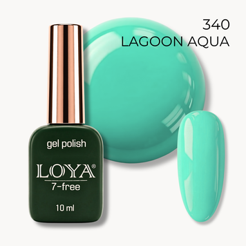 Gel Polish LOYA 340 Lagoon Aqua 10 ml
