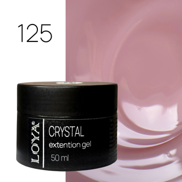 Kонструюючий гель Crystal Builder Gel 125 Без ТРО Натурально-рожевий 50 мл
