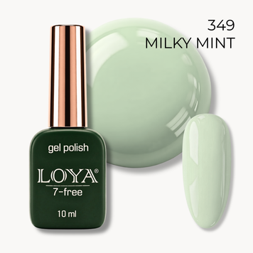 Gel Polish LOYA 349 Milky Mint 10 ml